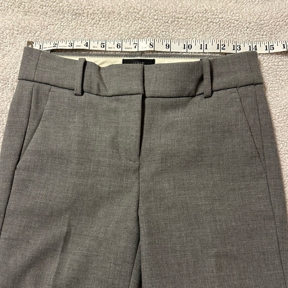 J. Crew Cameron Four Season Stretch Slim Trouser Dress Pants Career Gray - Picture 10 of 15